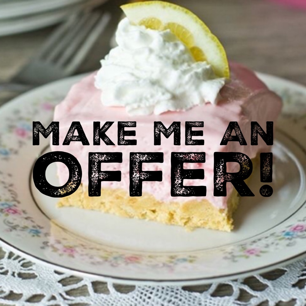 Make me an offer! A reasonable one! 🌸